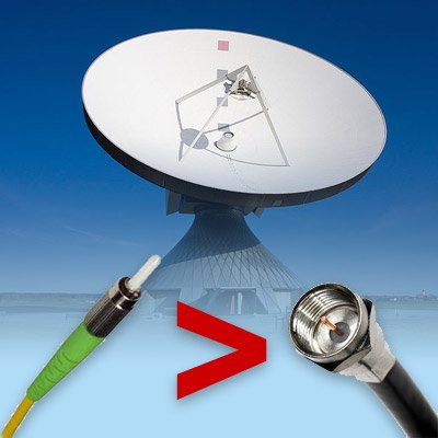 Why use Fiber, instead of Coax, to Transmit RF Over Long Distances