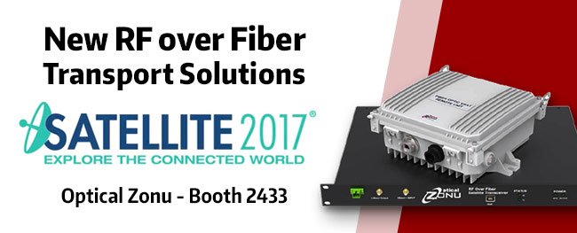 Satellite 2017 News: OZC to Unveil New RF over Fiber Transport Solutions